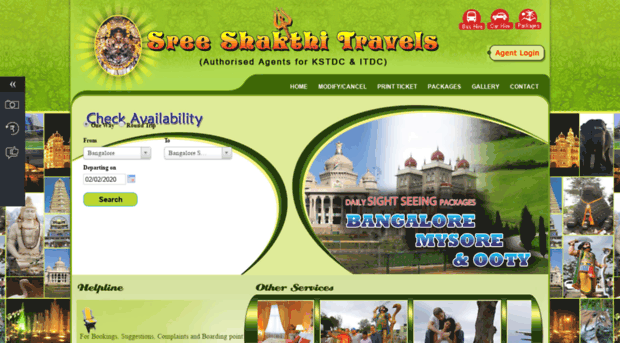 sreeshakthitours.com