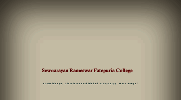 srfcollegeonline.in