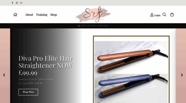 srfhairandbeauty.com