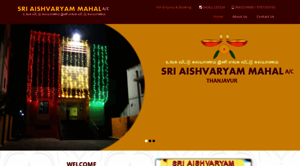 sriaishvaryammahal.com