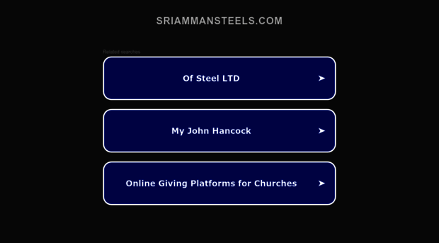 sriammansteels.com