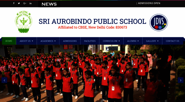 sriaurobindoschool.edu.in