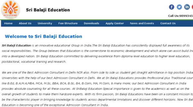 sribalajieducation.in