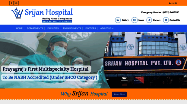 srijanhospital.com