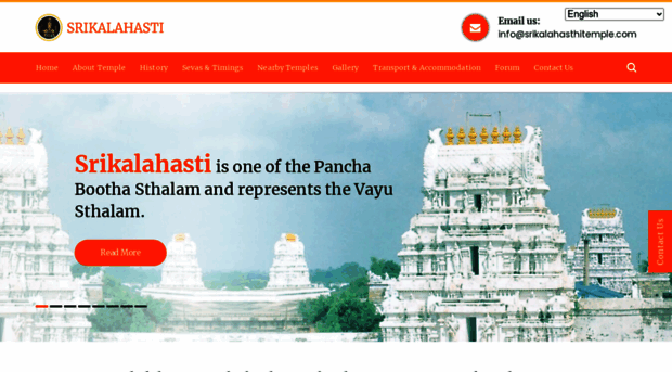 srikalahasthitemple.com