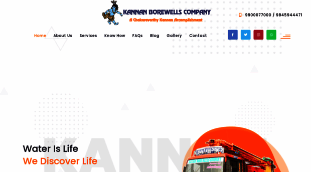 srikannanborewells.com