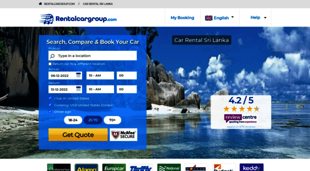 srilanka.rentalcargroup.com