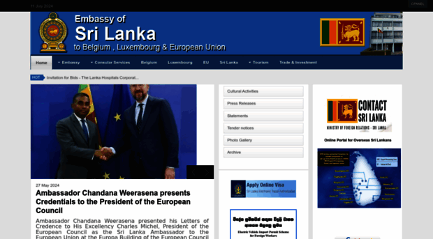 srilankaembassy.be