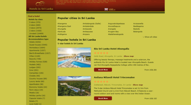 srilankahotel.net