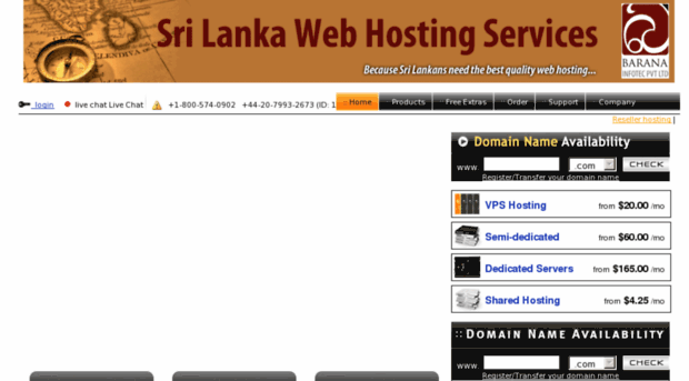srilankawebhostingservices.com