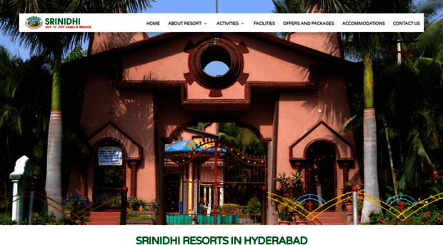 srinidhiresorts.com