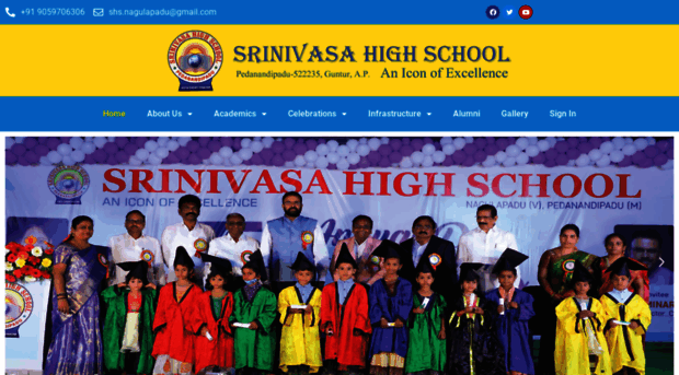 srinivasahighschool.com