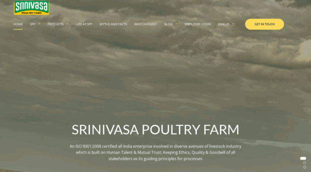 srinivasapoultry.com