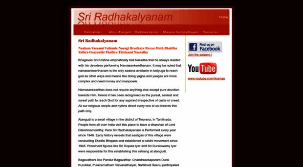 sriradhakalyanam.org