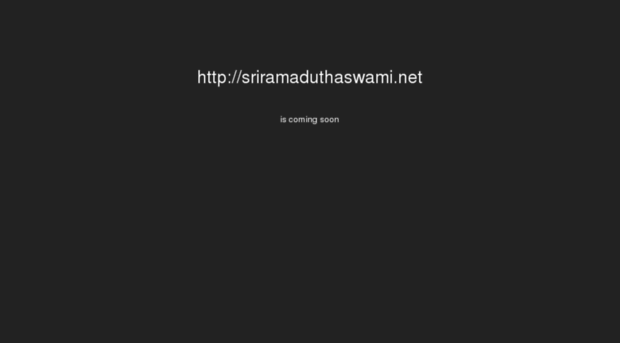 sriramaduthaswami.net
