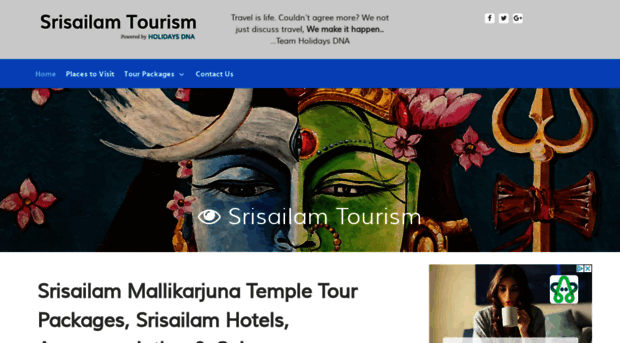 srisailamtourism.com