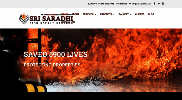 srisaradhifire.com