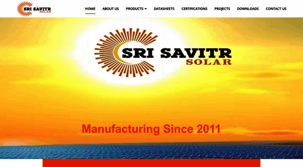 srisavitrsolar.com