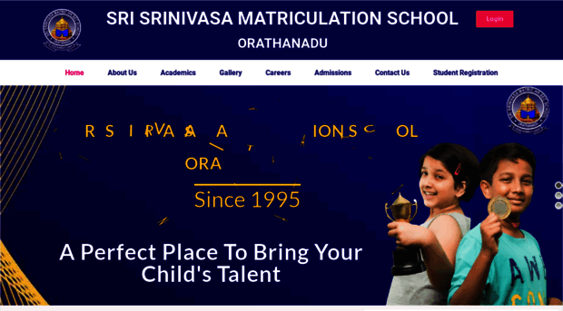 srisrinivasamatriculationschool.com