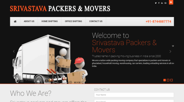 srivastavapackersandmovers.com