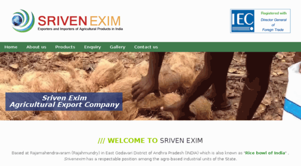 srivenexim.com