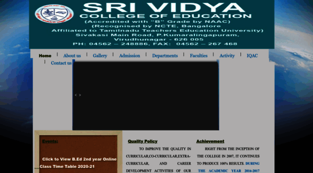 srividyaeducation.ac.in