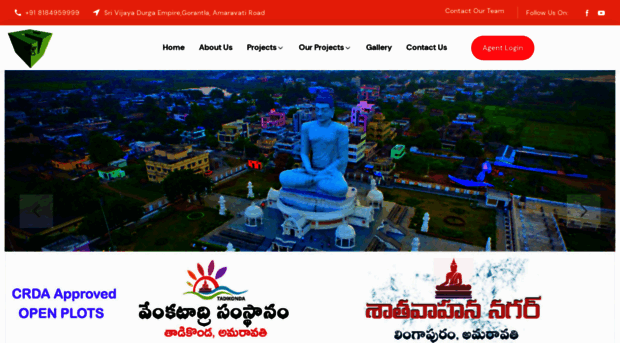 srivijayadurgaestates.com