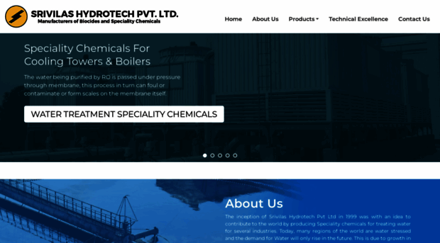 srivilashydrotech.com