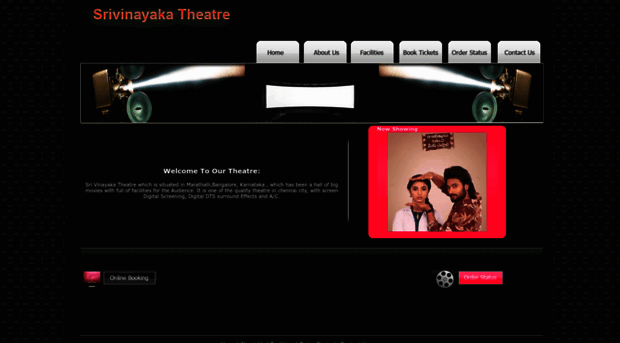 srivinayakatheatre.com