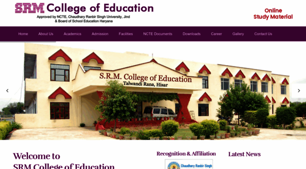 srmcollege.edu.in