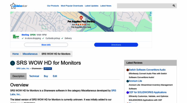 srs-wow-hd-for-monitors.updatestar.com