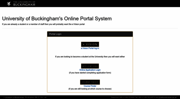 srs.buckingham.ac.uk