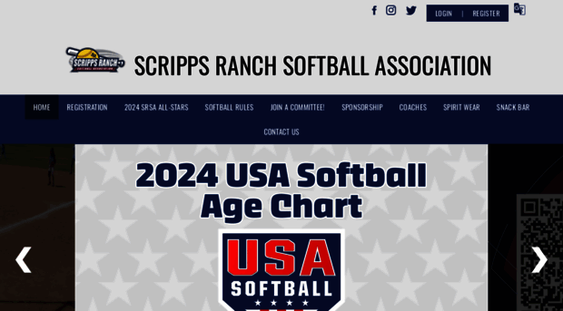 srsoftball.org
