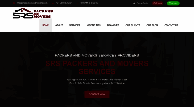 srspackersandmovers.com