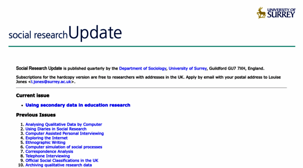 sru.soc.surrey.ac.uk