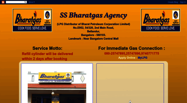 ssbharatgasagency.blogspot.com