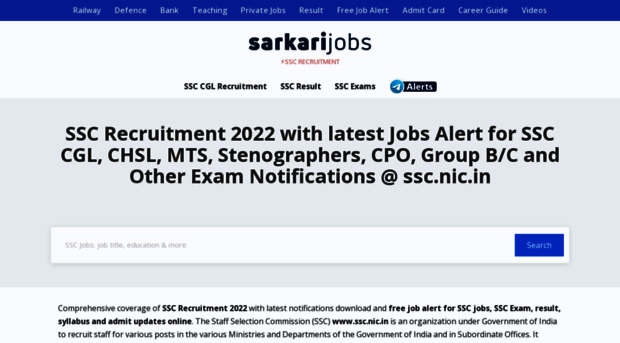 ssc.sarkarijobs.com