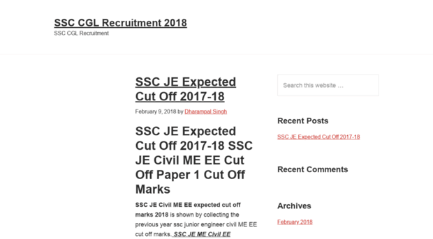 ssccglrecruitment.com