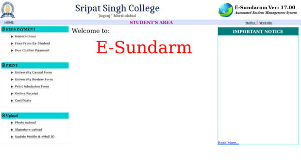 sscollegeonline.com