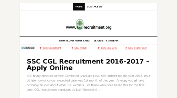sscrecruitment.org