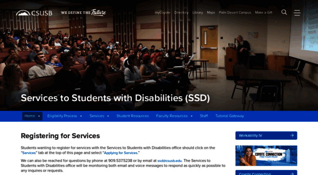 ssd.csusb.edu