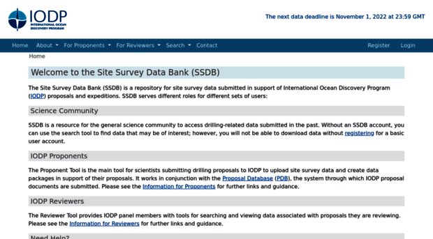 ssdb.iodp.org