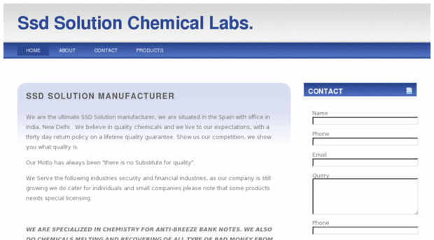 ssdsolutionchemical.com