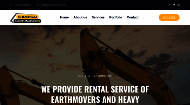 ssearthmovers.com