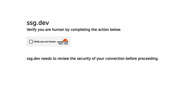 ssg.dev