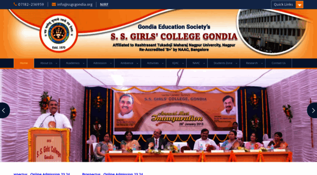 ssgcgondia.org