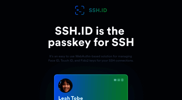 sshid.io