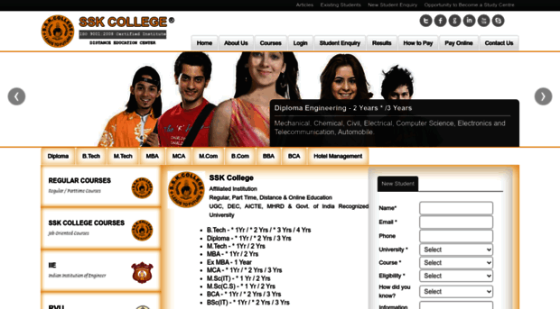 sskcollege.co.in