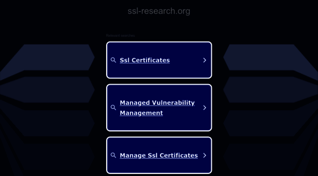 ssl-research.org