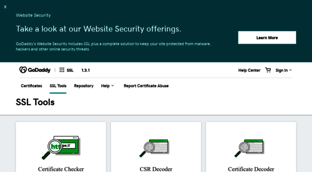 ssltools.godaddy.com